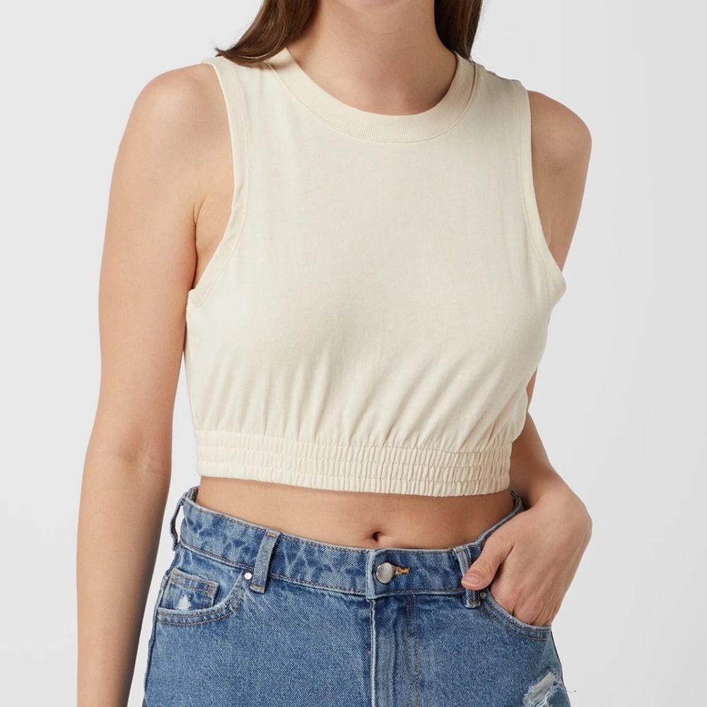 PIECES Crop Top - Picture 2 of 5